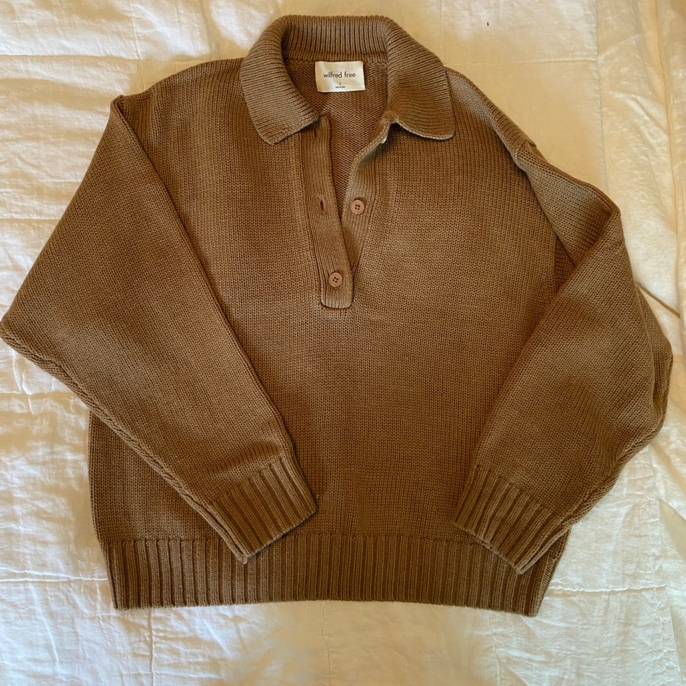 Wilfred collared sweater